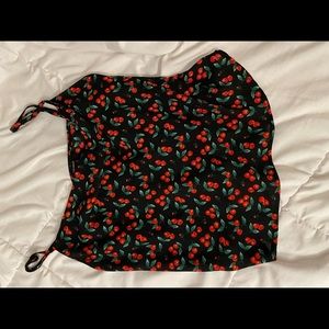 Cherry print tank top from Forever 21